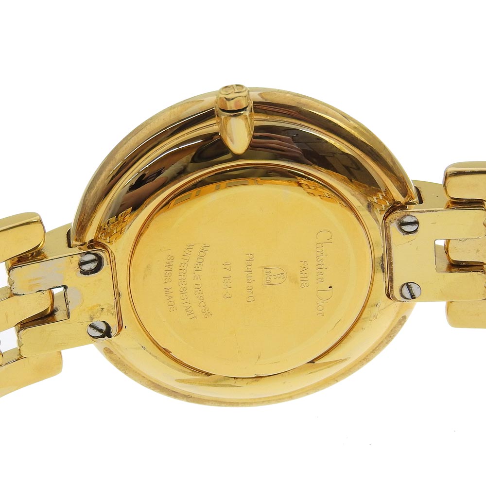 Christian Dior Watches Quartz 47 154-3 Plated