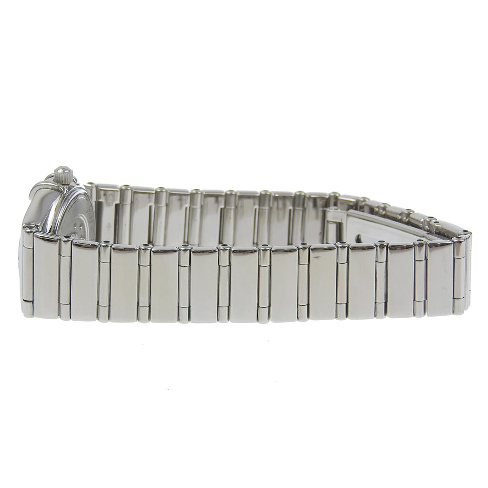 Omega Watches Quartz 1561.71 Stainless Steel White Cal.1456 My Choice Constellation White Shell
