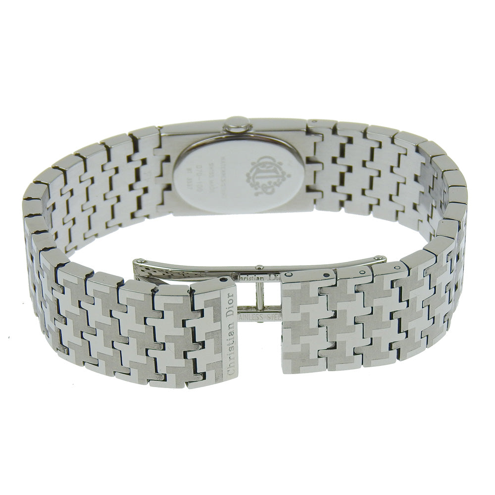 Christian Dior Watches Quartz D70-100 Stainless Steel Silver Miss Dior Black Dial Women