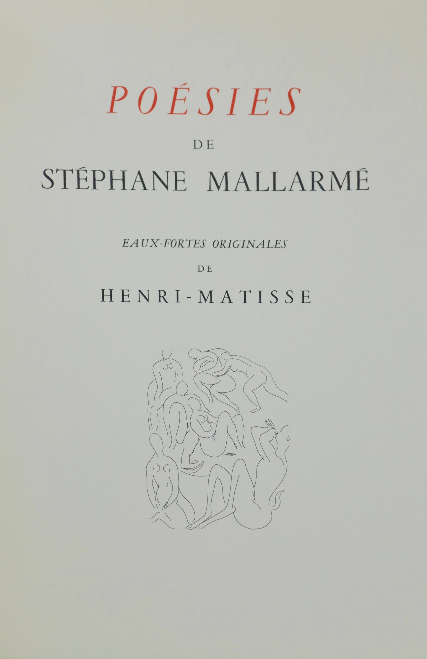 Henri Matisse, Eventail De Madame Mallarm (Madame Mallarm'S Fan), Posies, Lithograph