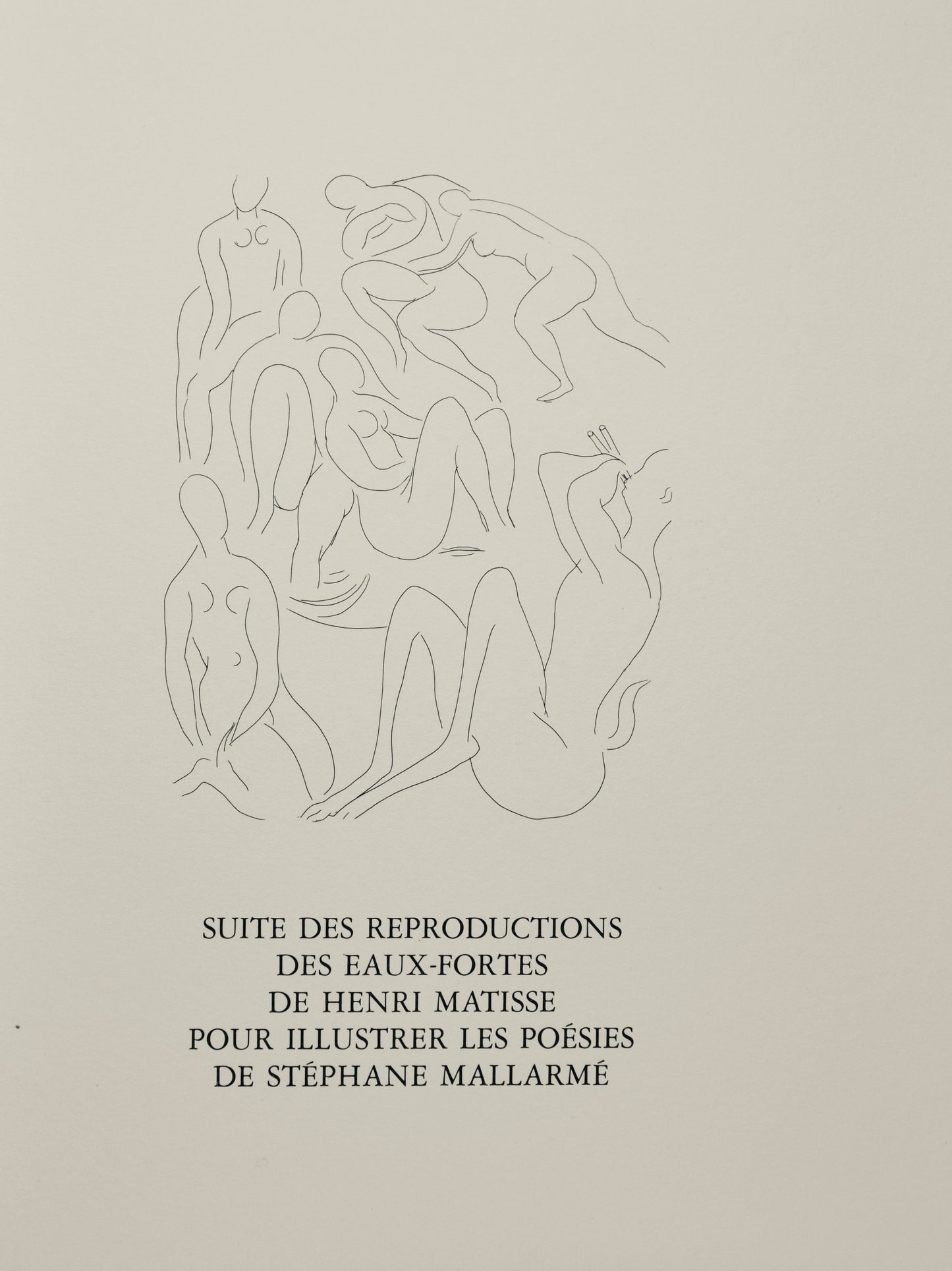 Henri Matisse, Portrait Of Baudelaire, Posies, Lithograph