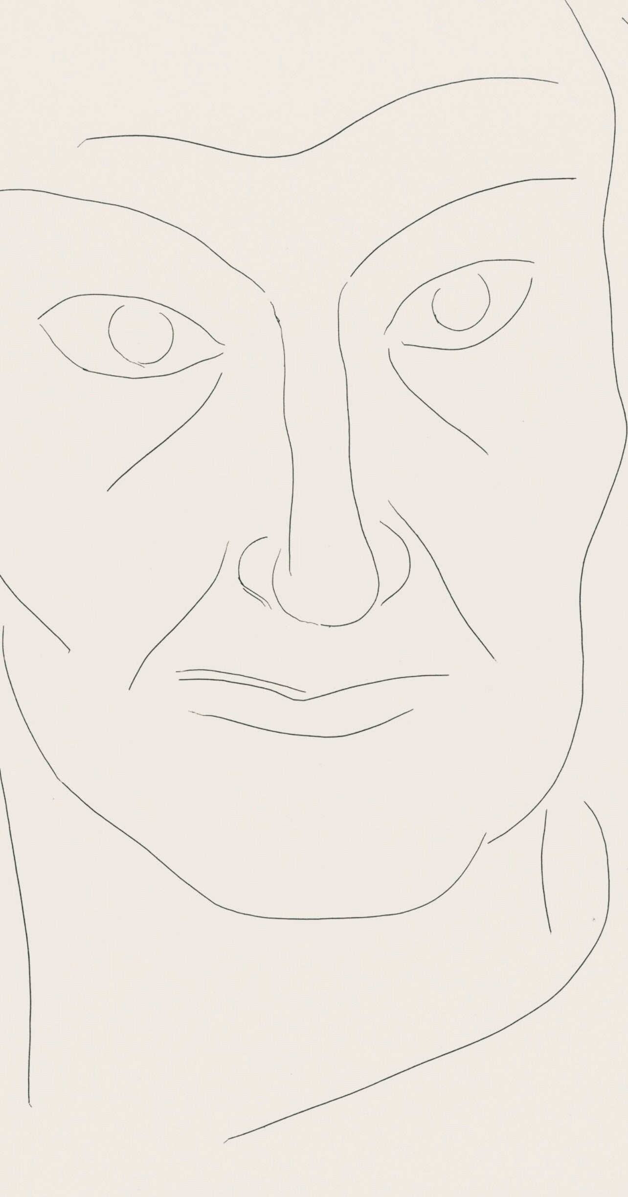 Henri Matisse, Portrait Of Baudelaire, Posies, Lithograph