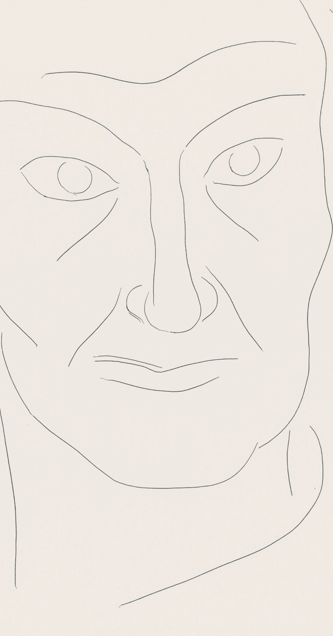 Henri Matisse, Portrait Of Baudelaire, Posies, Lithograph