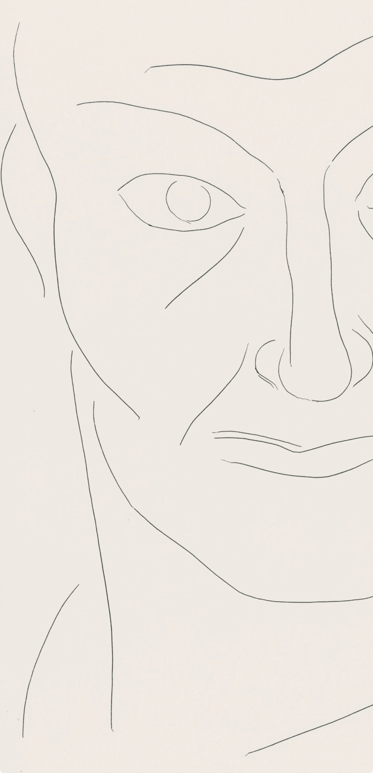 Henri Matisse, Portrait Of Baudelaire, Posies, Lithograph