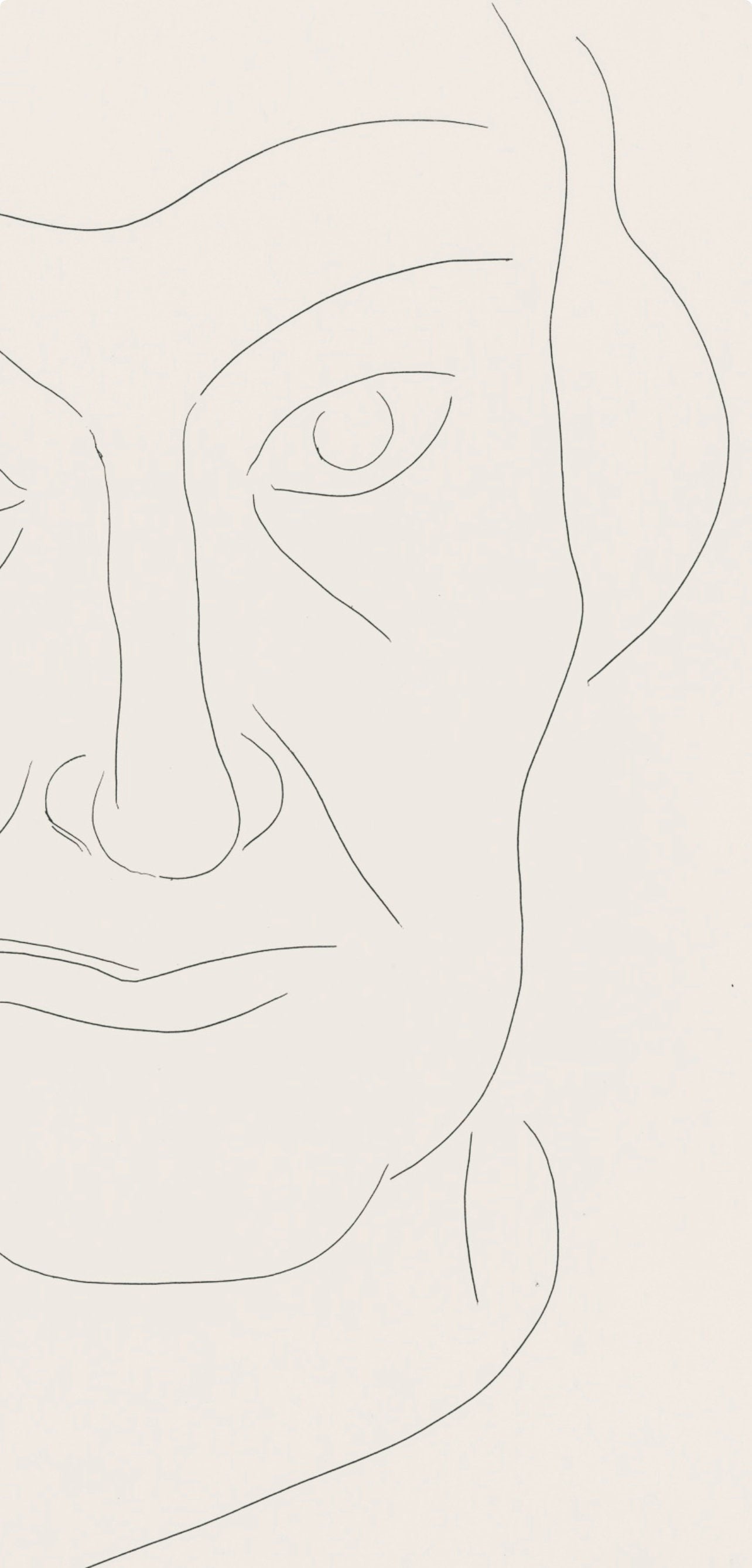 Henri Matisse, Portrait Of Baudelaire, Posies, Lithograph