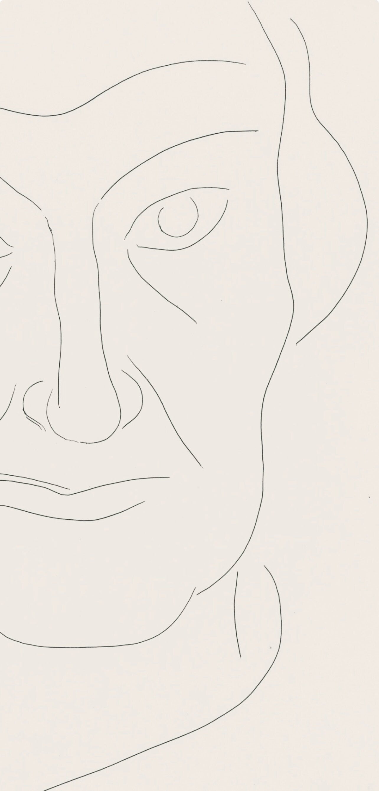 Henri Matisse, Portrait Of Baudelaire, Posies, Lithograph