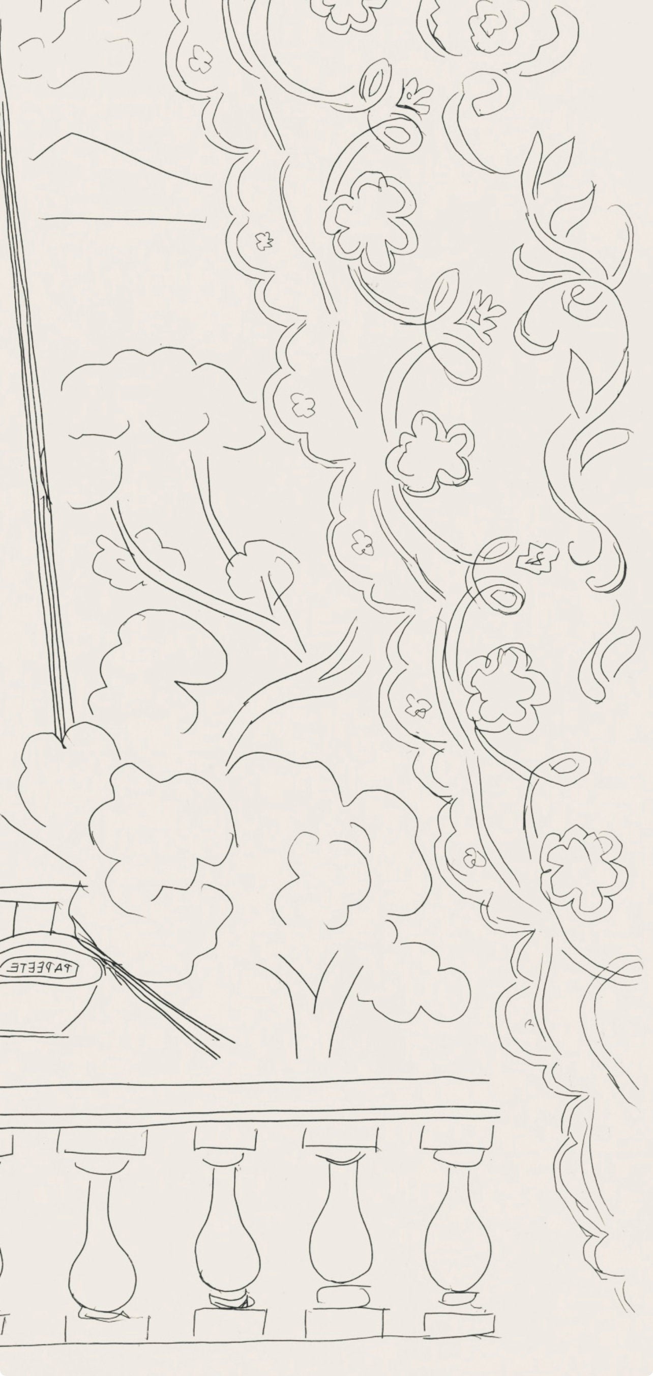 Henri Matisse, Les Fentres (Windows), Posies, Lithograph