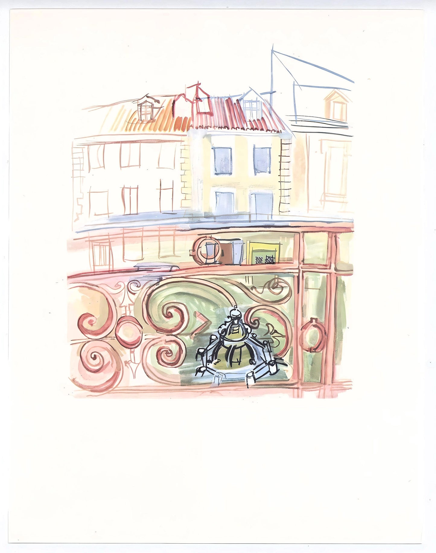 Raoul Dufy, La Fentre De Dufy Aspet, Vacances Forces