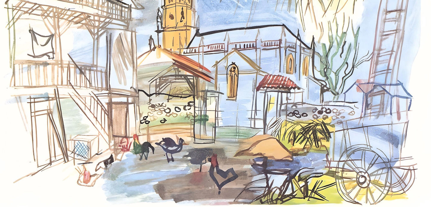 Raoul Dufy, La Ferme De Lestel, Vacances Forces