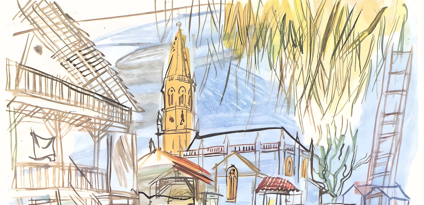 Raoul Dufy, La Ferme De Lestel, Vacances Forces