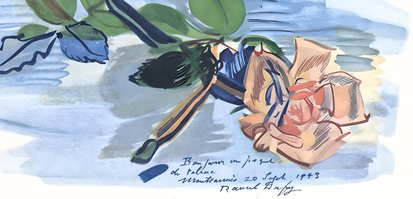 Raoul Dufy, Les Roses Coupes, Vacances Forces