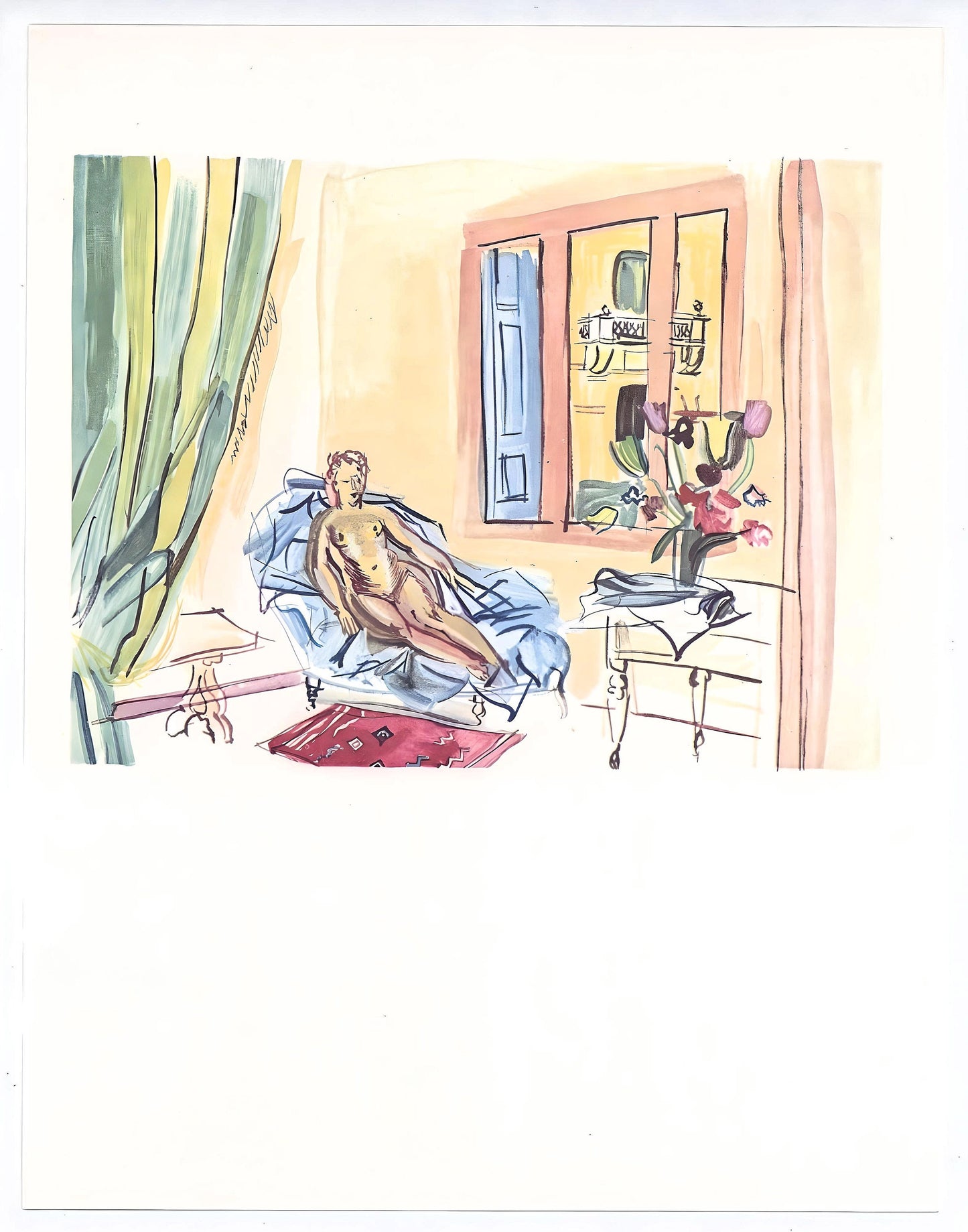 Raoul Dufy, L'Atelier De Perpignan, Vacances Forces