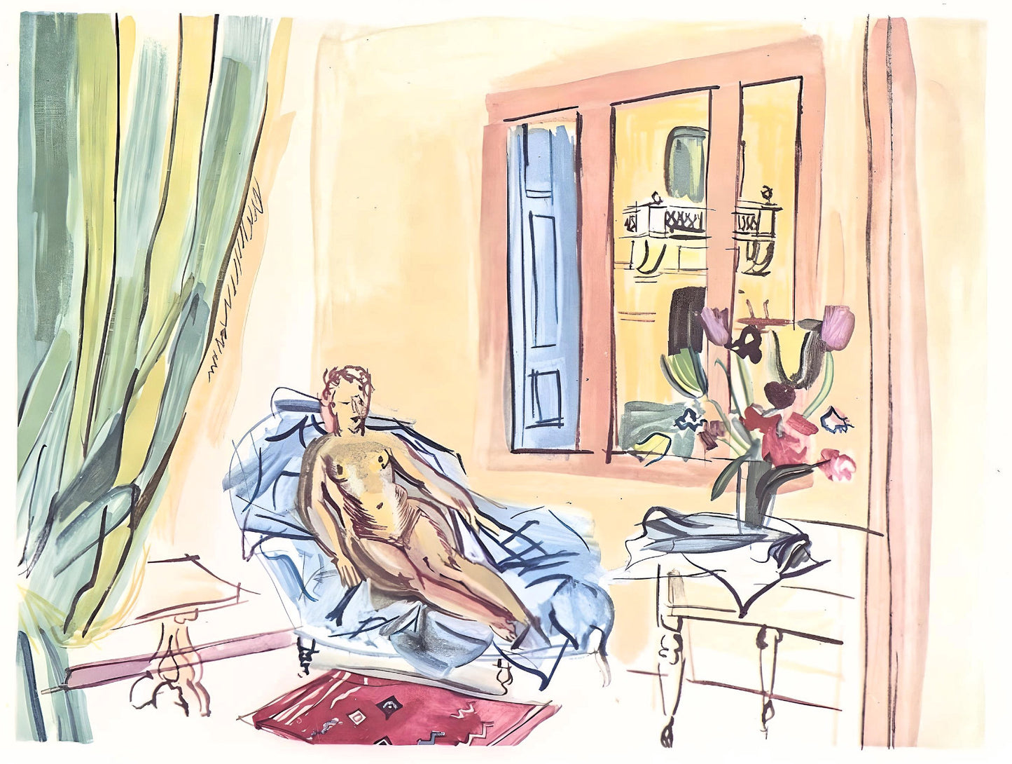 Raoul Dufy, L'Atelier De Perpignan, Vacances Forces