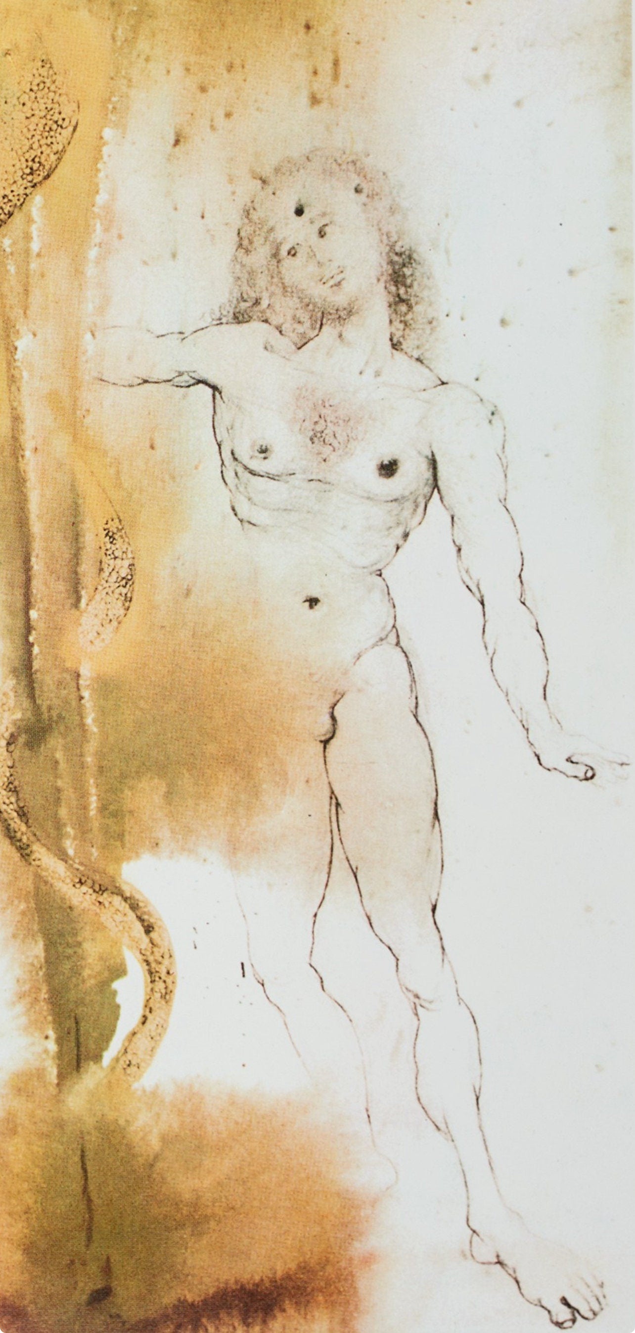 Salvador Dali, Composition (Michler/Lpsinger 1600; Field 69-3), Biblia Sacra, Lithograph