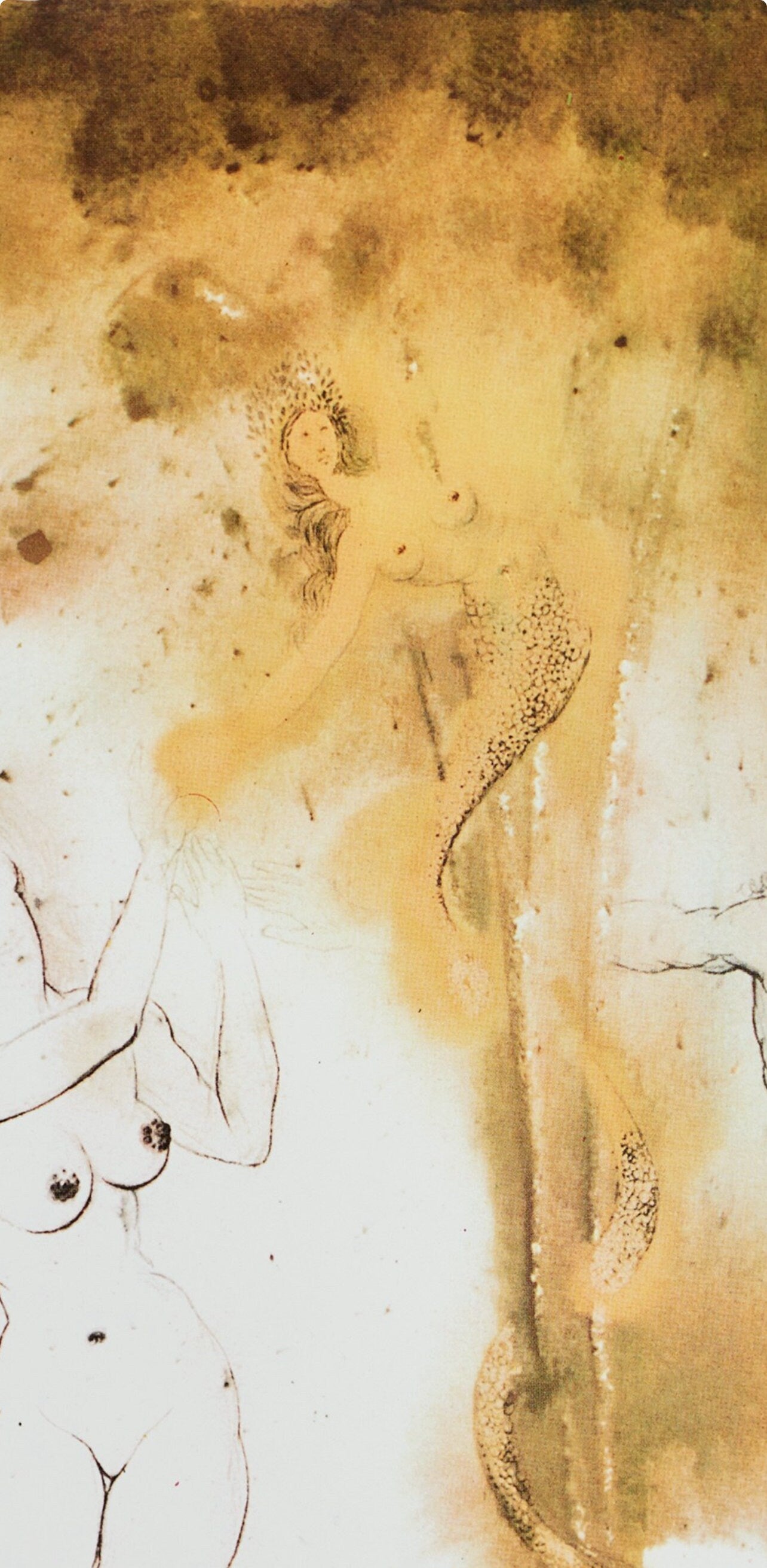 Salvador Dali, Composition (Michler/Lpsinger 1600; Field 69-3), Biblia Sacra, Lithograph