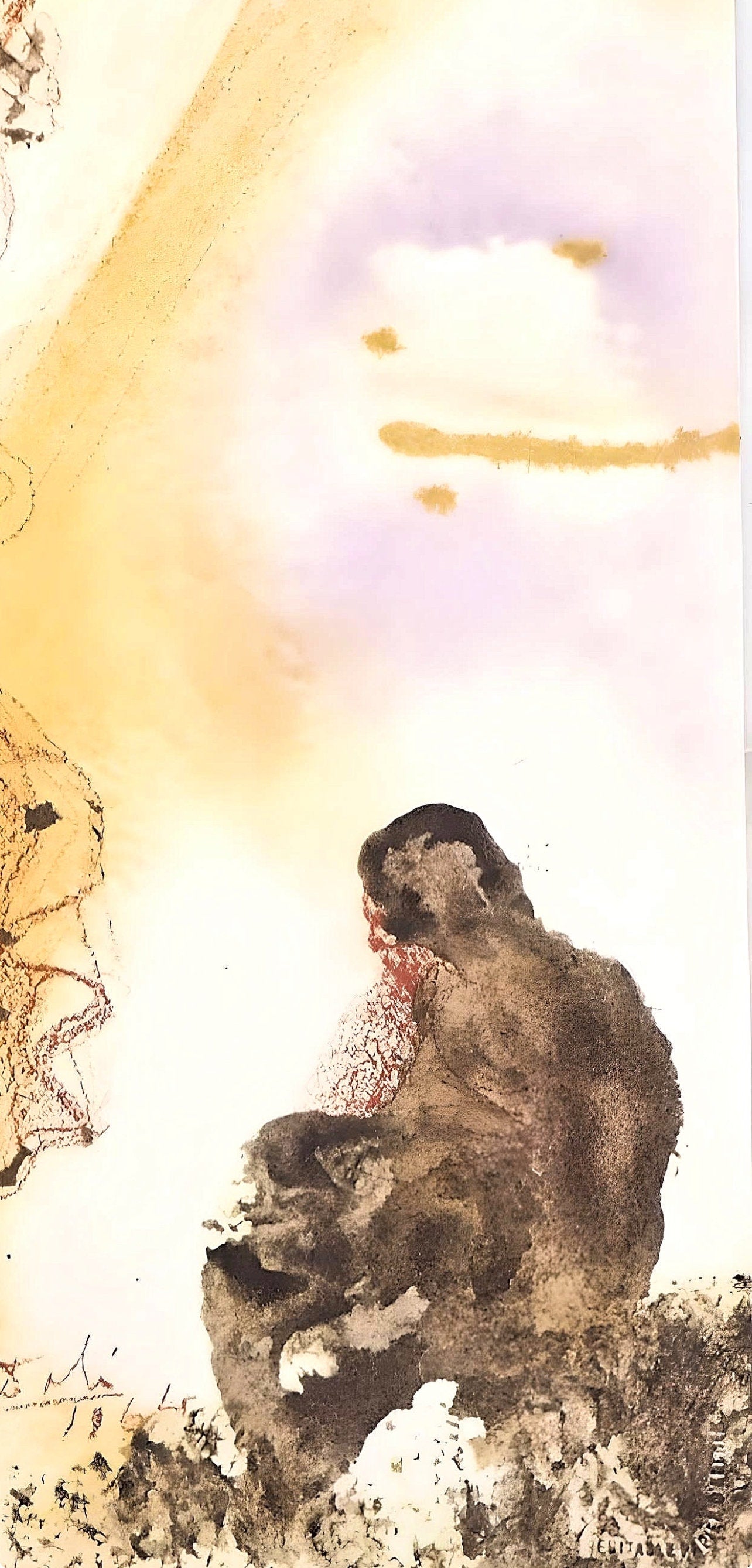 Salvador Dali, Composition (Michler/Lpsinger 1600; Field 69-3), Biblia Sacra, Lithograph