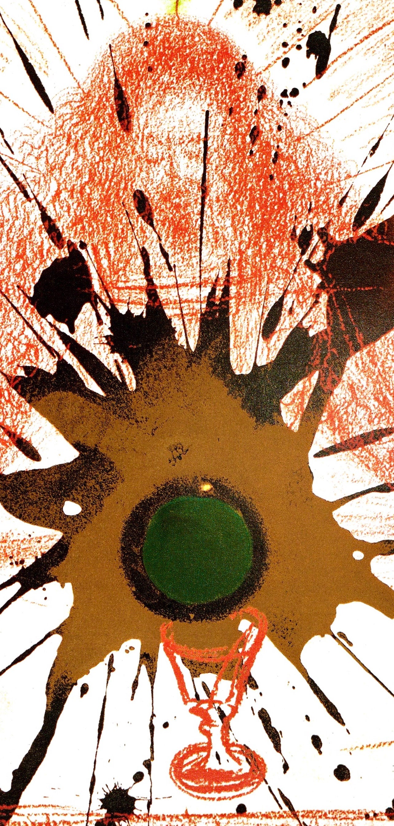 Salvador Dali, Composition (Michler/Lpsinger 1600; Field 69-3), Biblia Sacra, Lithograph