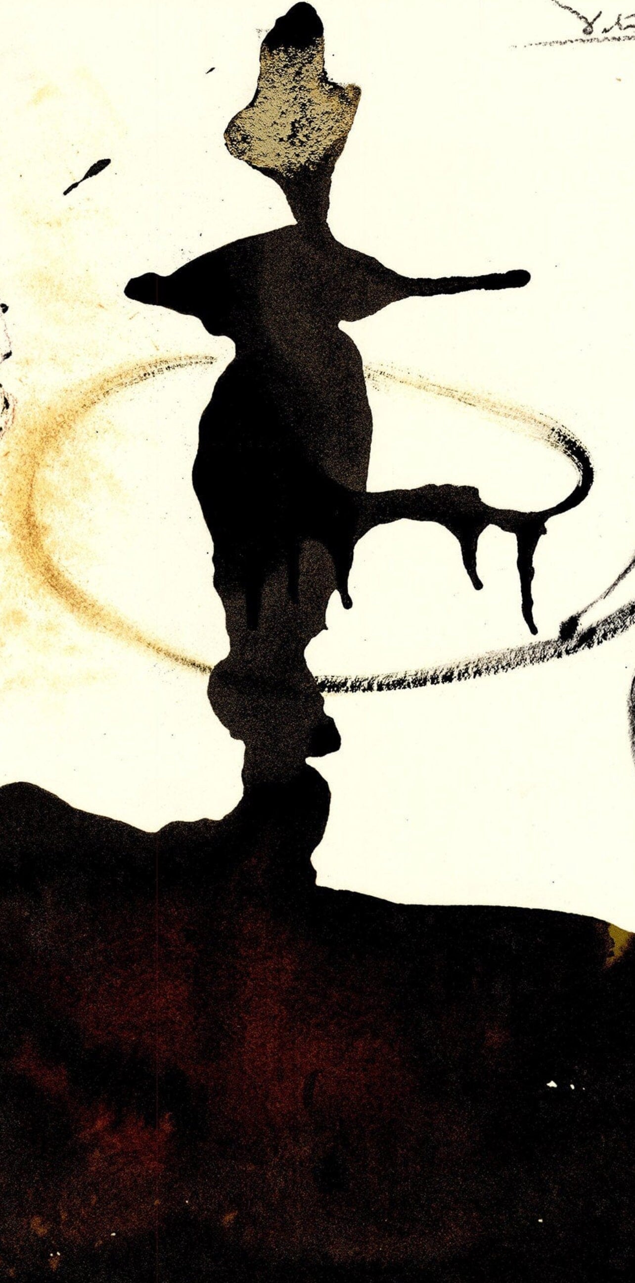 Salvador Dali, Composition (Michler/Lpsinger 1600; Field 69-3), Biblia Sacra, Lithograph
