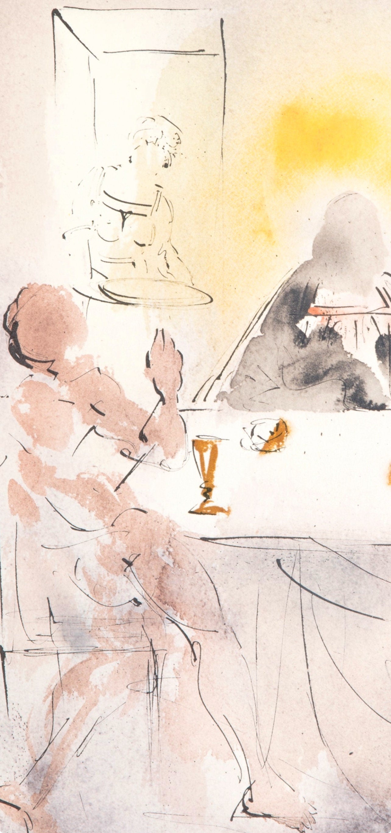 Salvador Dali, Composition (Michler/Lpsinger 1600; Field 69-3), Biblia Sacra, Lithograph