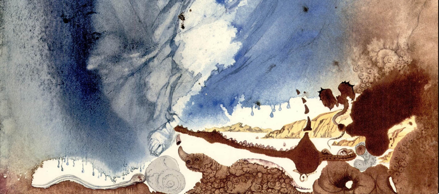 Salvador Dali, Composition (Michler/Lpsinger 1600; Field 69-3), Biblia Sacra, Lithograph