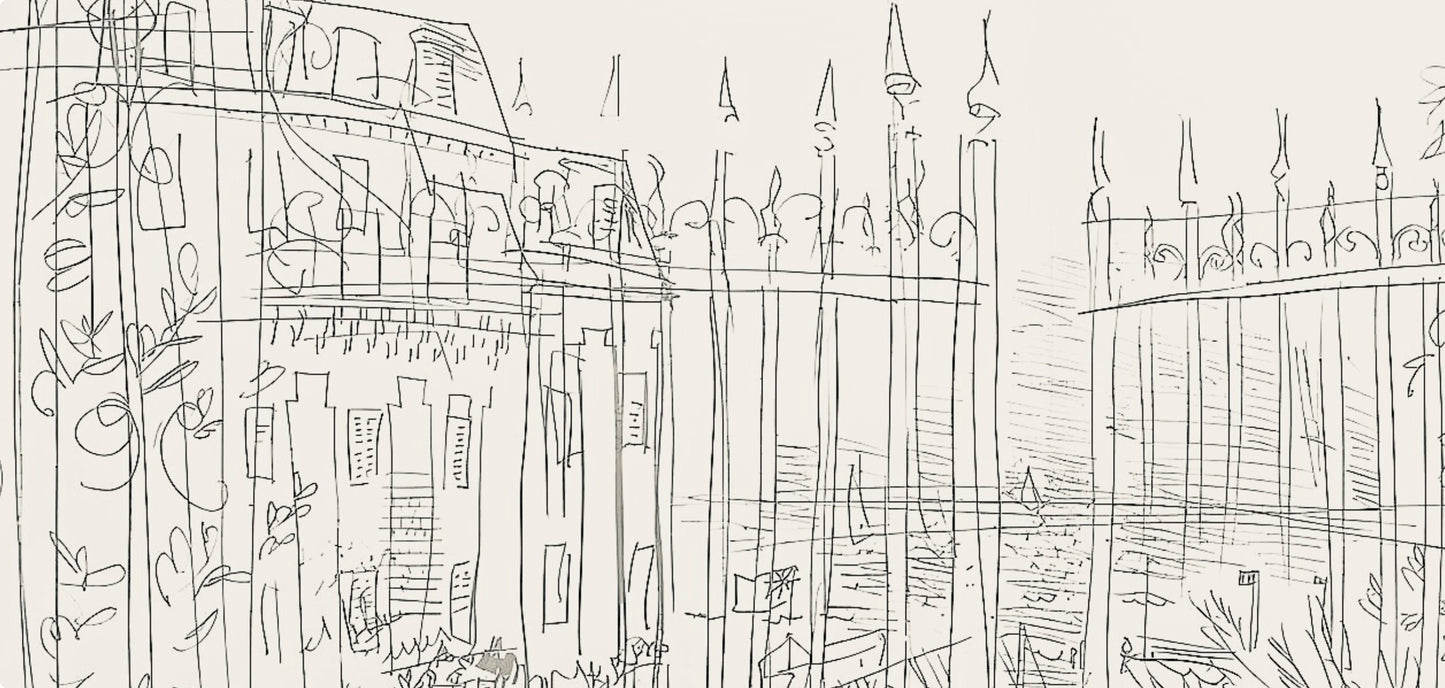 Raoul Dufy, Composition, Les Ctes Normandes, Lithograph
