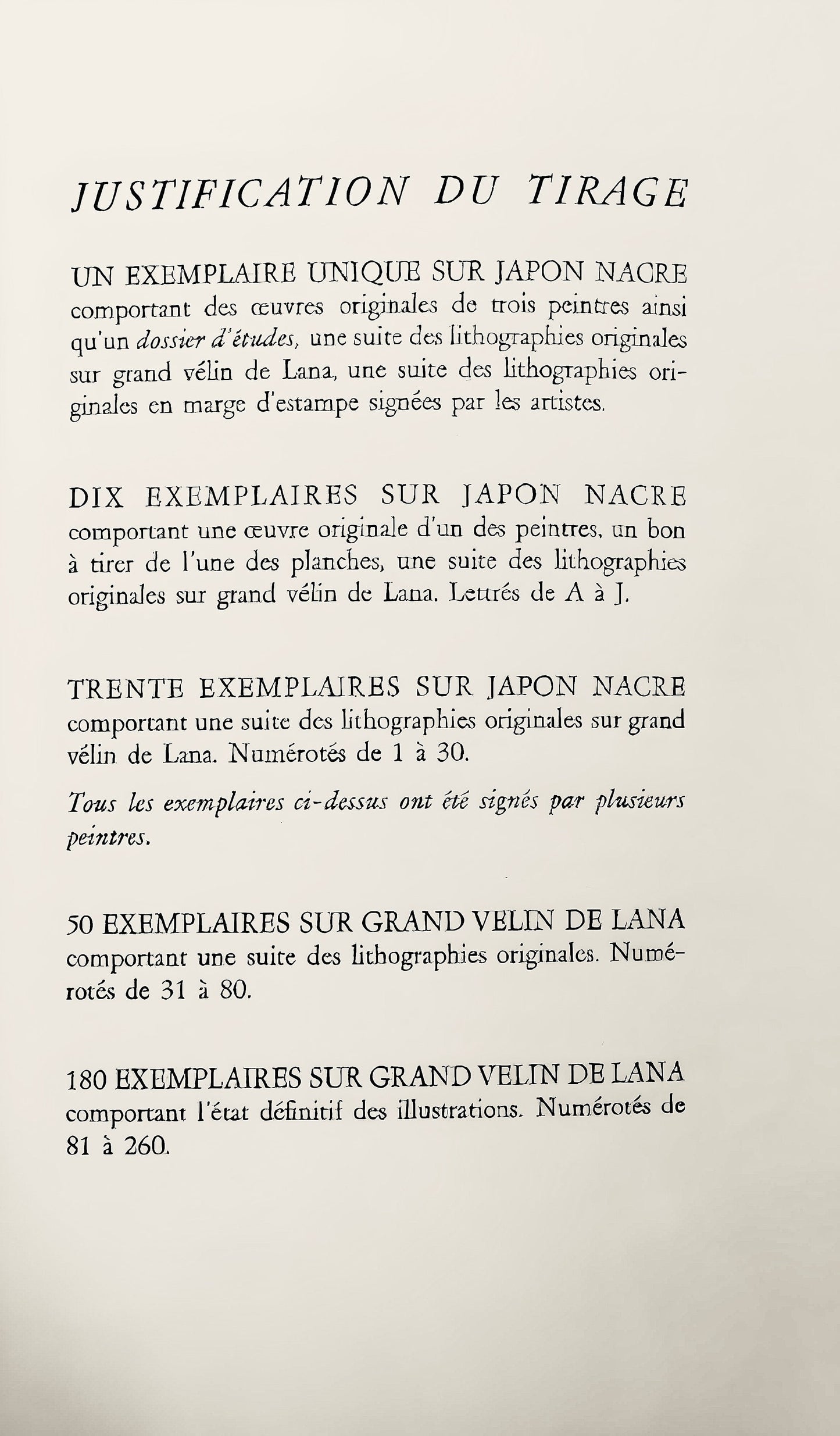 Jean Jansem, Atelier Parisien, Au Temps De Paris Seine, Lithograph