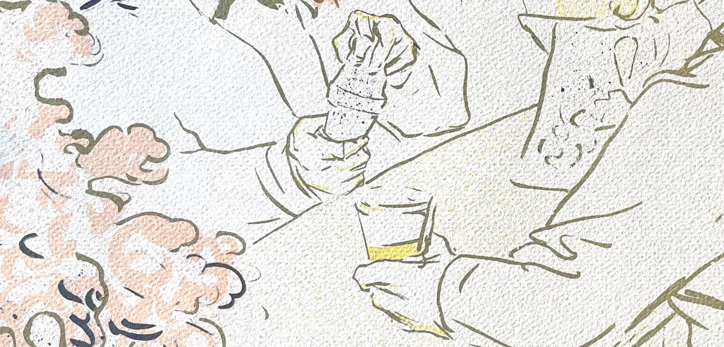 Henri De Toulouse-Lautrec, The Chap Book, Tlautrec, Philadelphia Museum Of Art, Lithograph