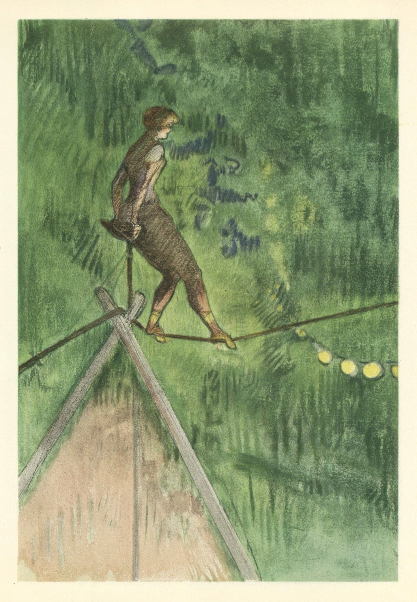 Henri De Toulouse-Lautrec, Danseuse De Corde, The Circus By Toulouse-Lautrec, Lithograph