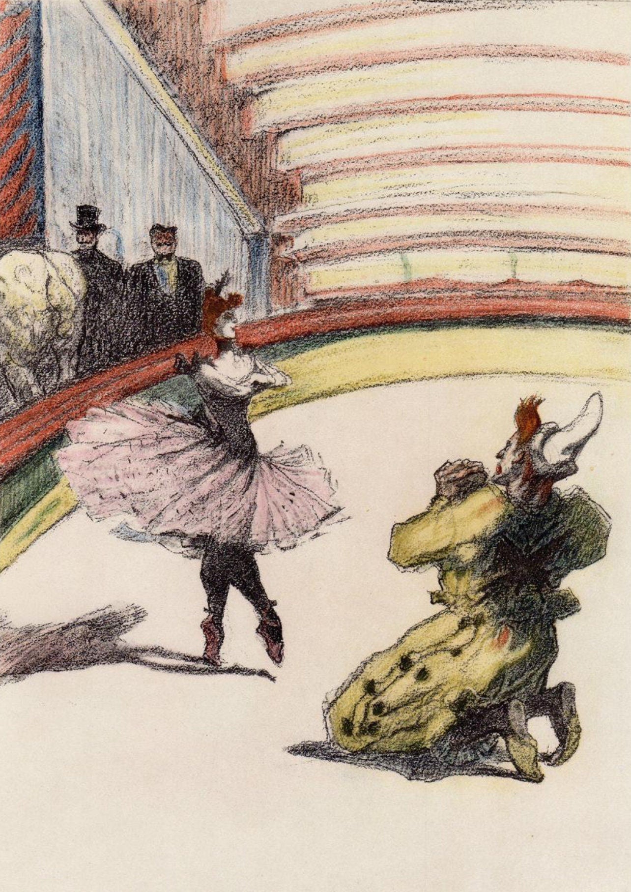 Henri De Toulouse-Lautrec, Le Rappel, The Circus By Toulouse-Lautrec, Lithograph