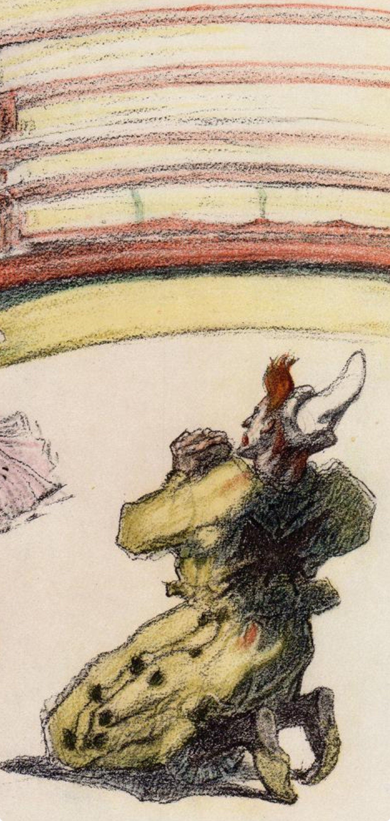 Henri De Toulouse-Lautrec, Le Rappel, The Circus By Toulouse-Lautrec, Lithograph