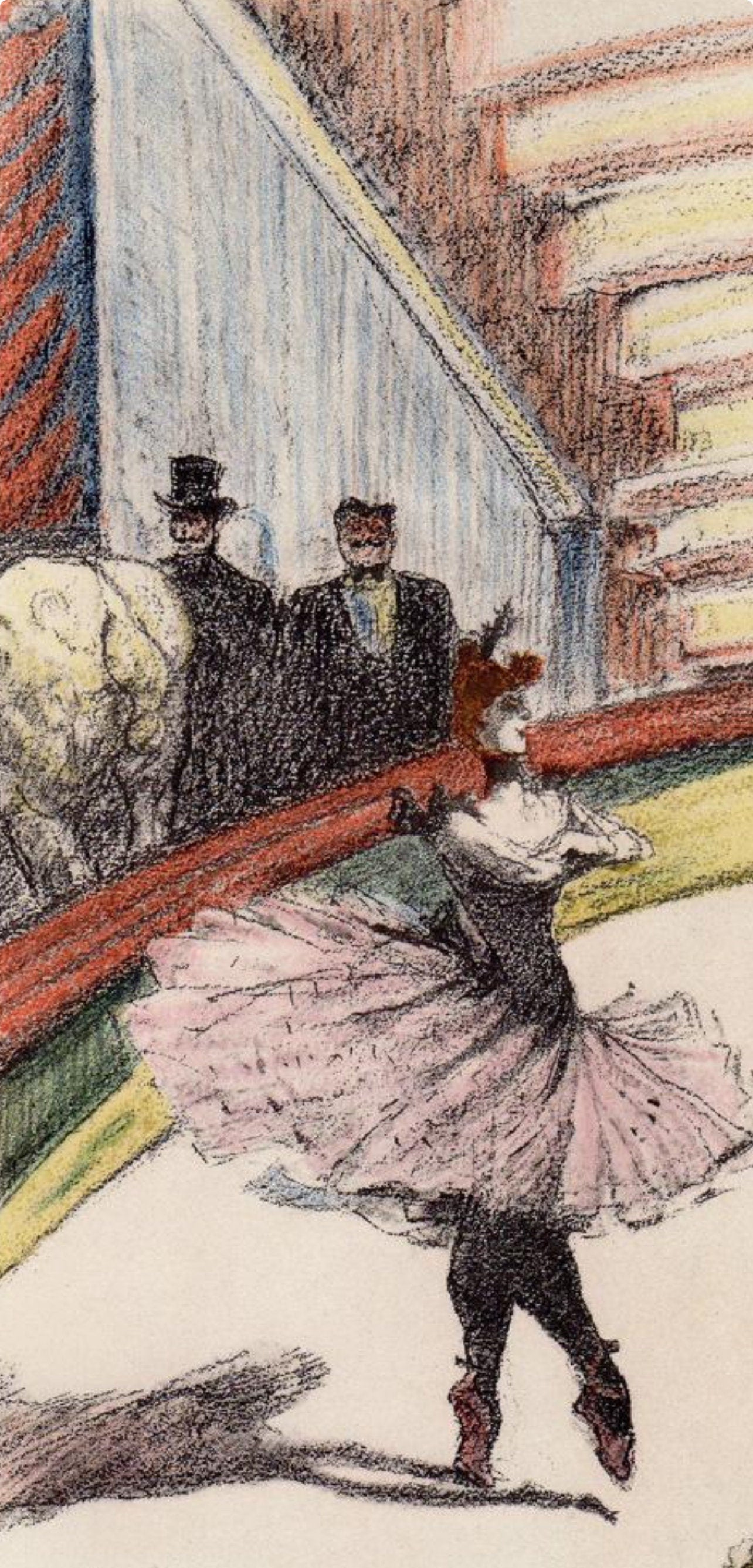 Henri De Toulouse-Lautrec, Le Rappel, The Circus By Toulouse-Lautrec, Lithograph