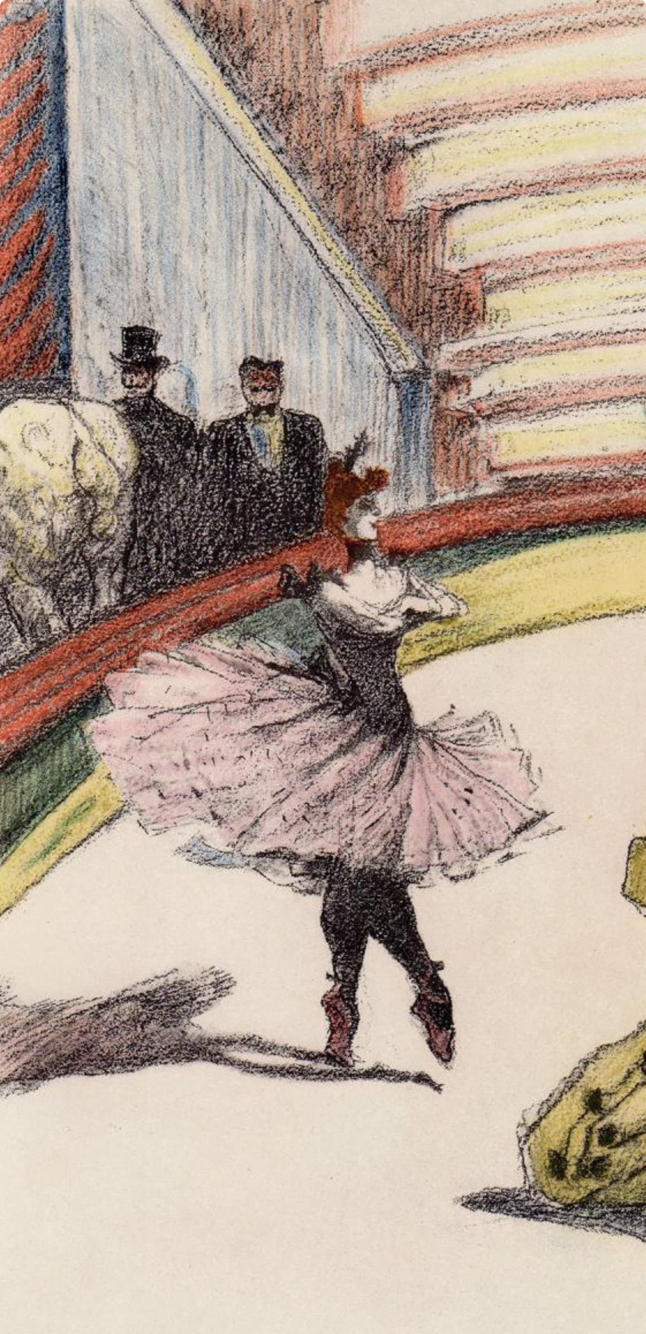 Henri De Toulouse-Lautrec, Le Rappel, The Circus By Toulouse-Lautrec, Lithograph