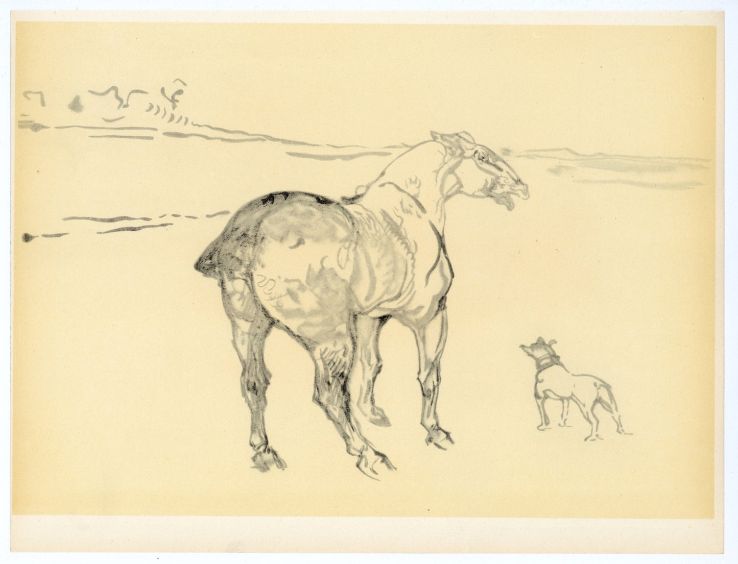 Henri De Toulouse-Lautrec, Un Petit Cob, The Circus By Toulouse-Lautrec, Lithograph