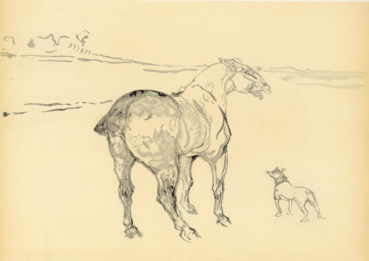 Henri De Toulouse-Lautrec, Un Petit Cob, The Circus By Toulouse-Lautrec, Lithograph