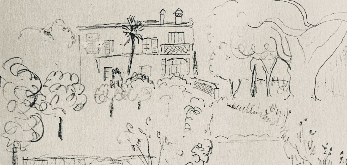 Henri Matisse, Composition (Dutel 3), Dessins De Henri-Matisse, Lithograph