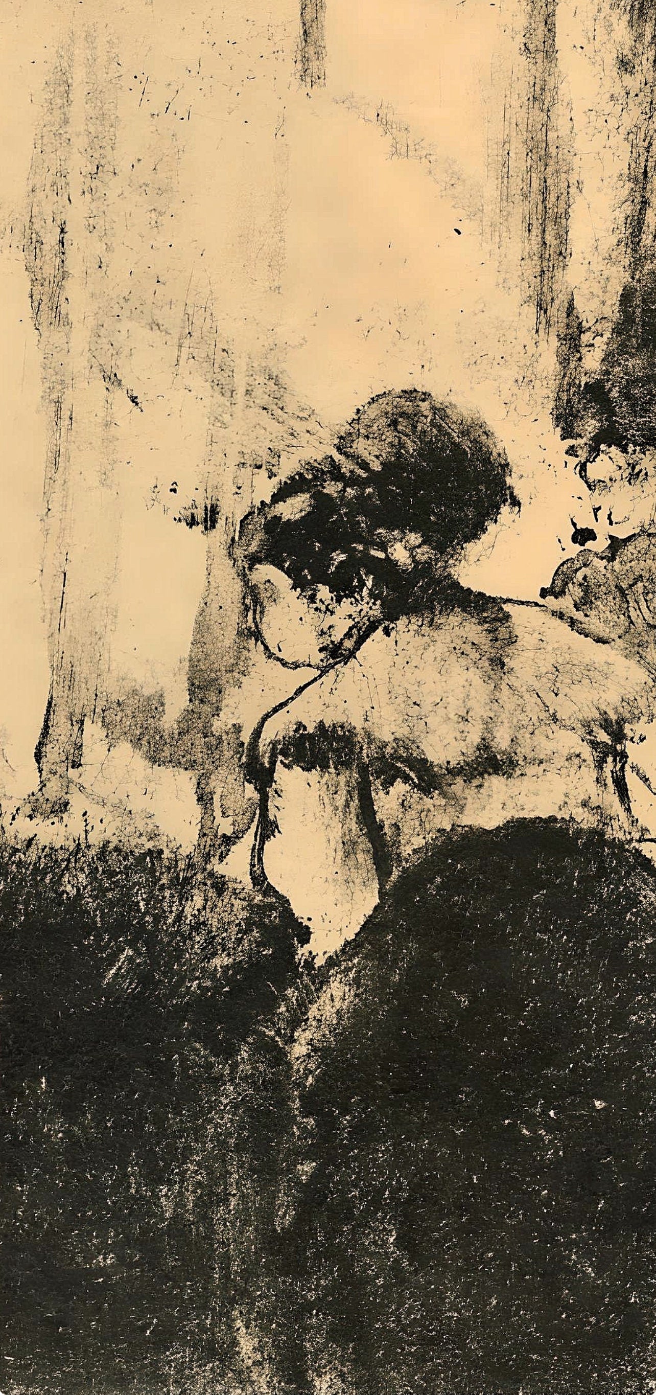 Edgar Degas, La Loge, E. Degas Monotypes, Monotype