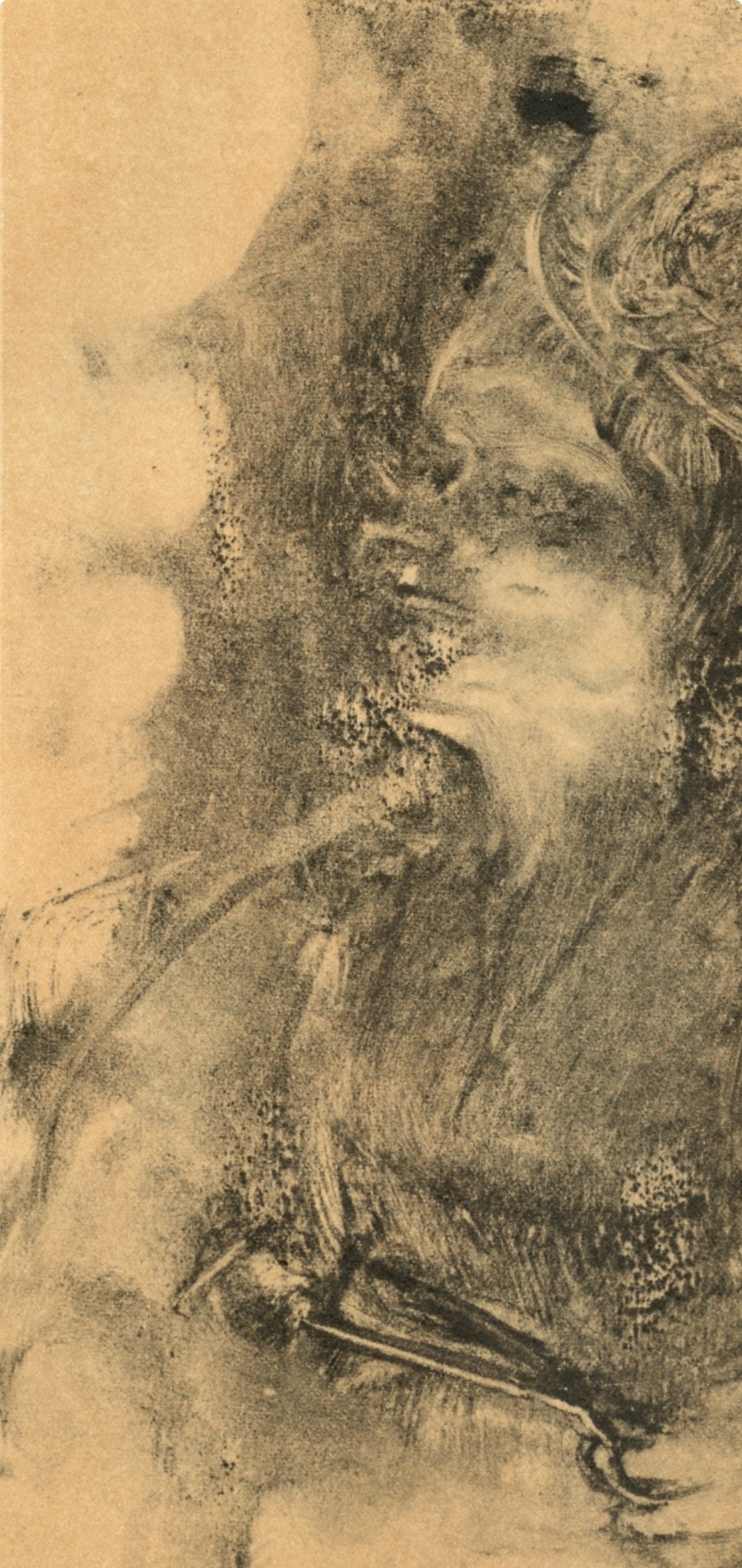 Edgar Degas, Les Ciseaux, E. Degas Monotypes, Monotype