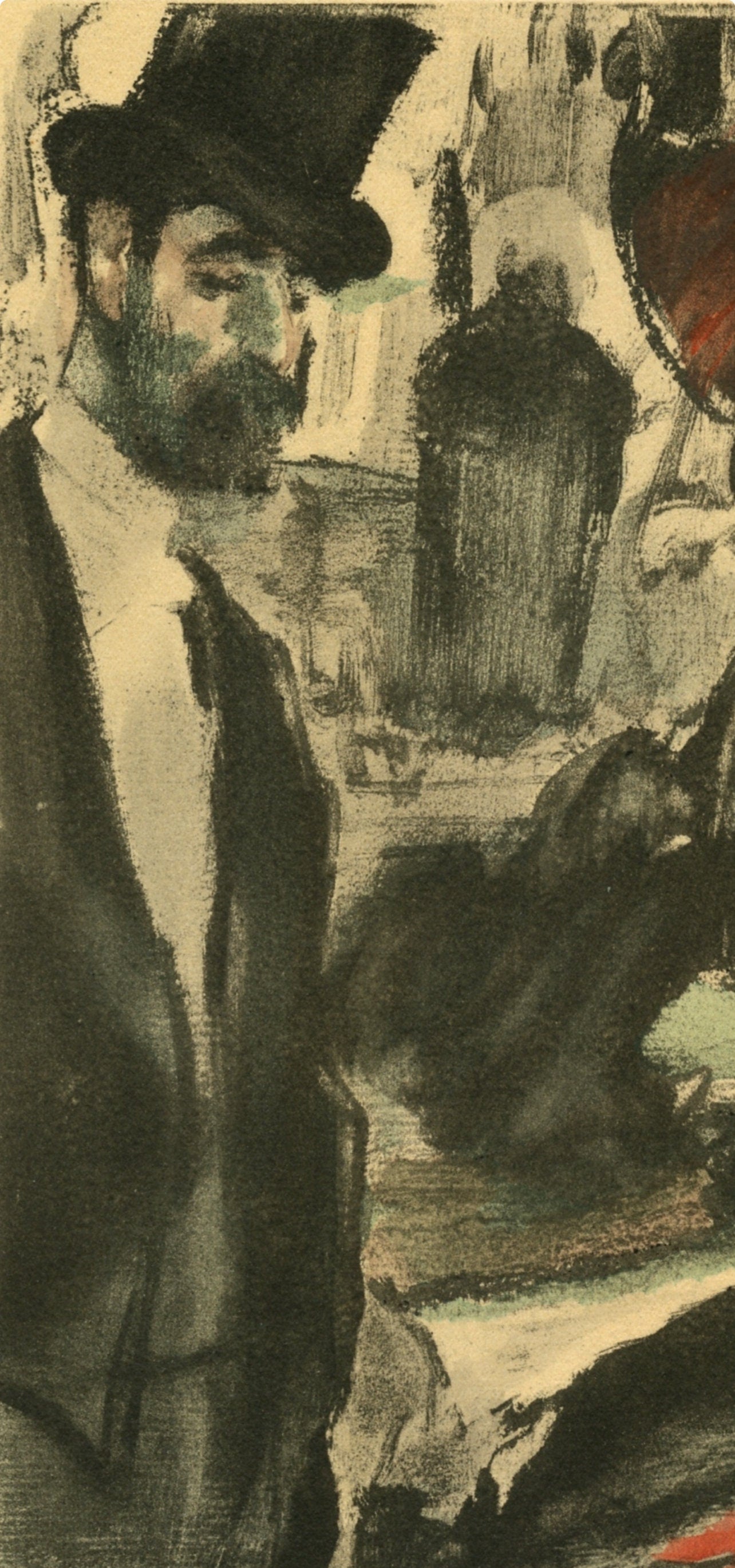 Edgar Degas, Famille Cardinal, E. Degas Monotypes, Monotype
