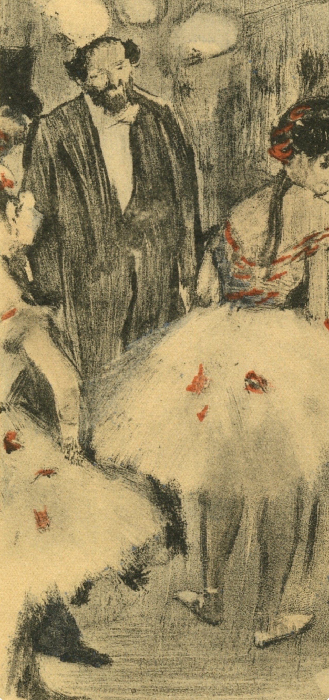 Edgar Degas, Famille Cardinal, E. Degas Monotypes, Monotype