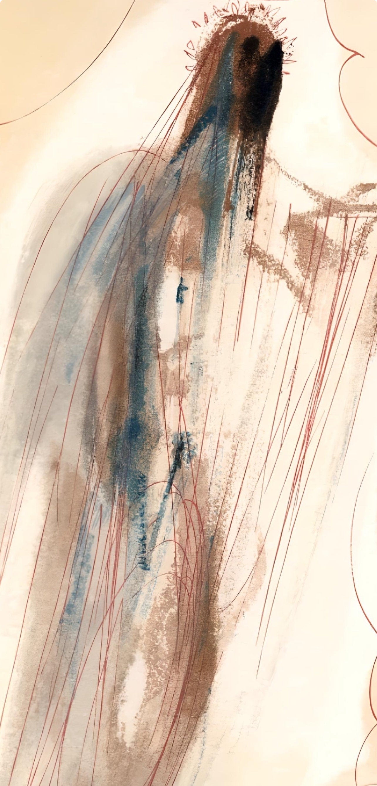 Salvador Dali, Arrival At The Empyrean (Michler/Lpsinger 1039-1138; Field 189-200), La Divine