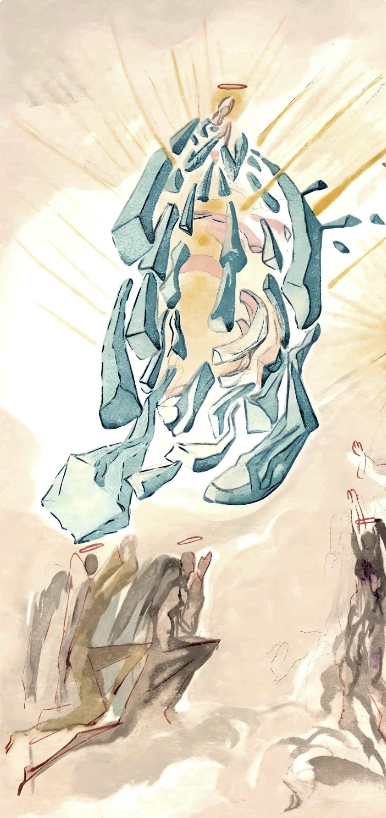 Salvador Dali, The Apotheosis Of The Virgin Mary (Michler/Lpsinger 1039-1138; Field 189-200), La