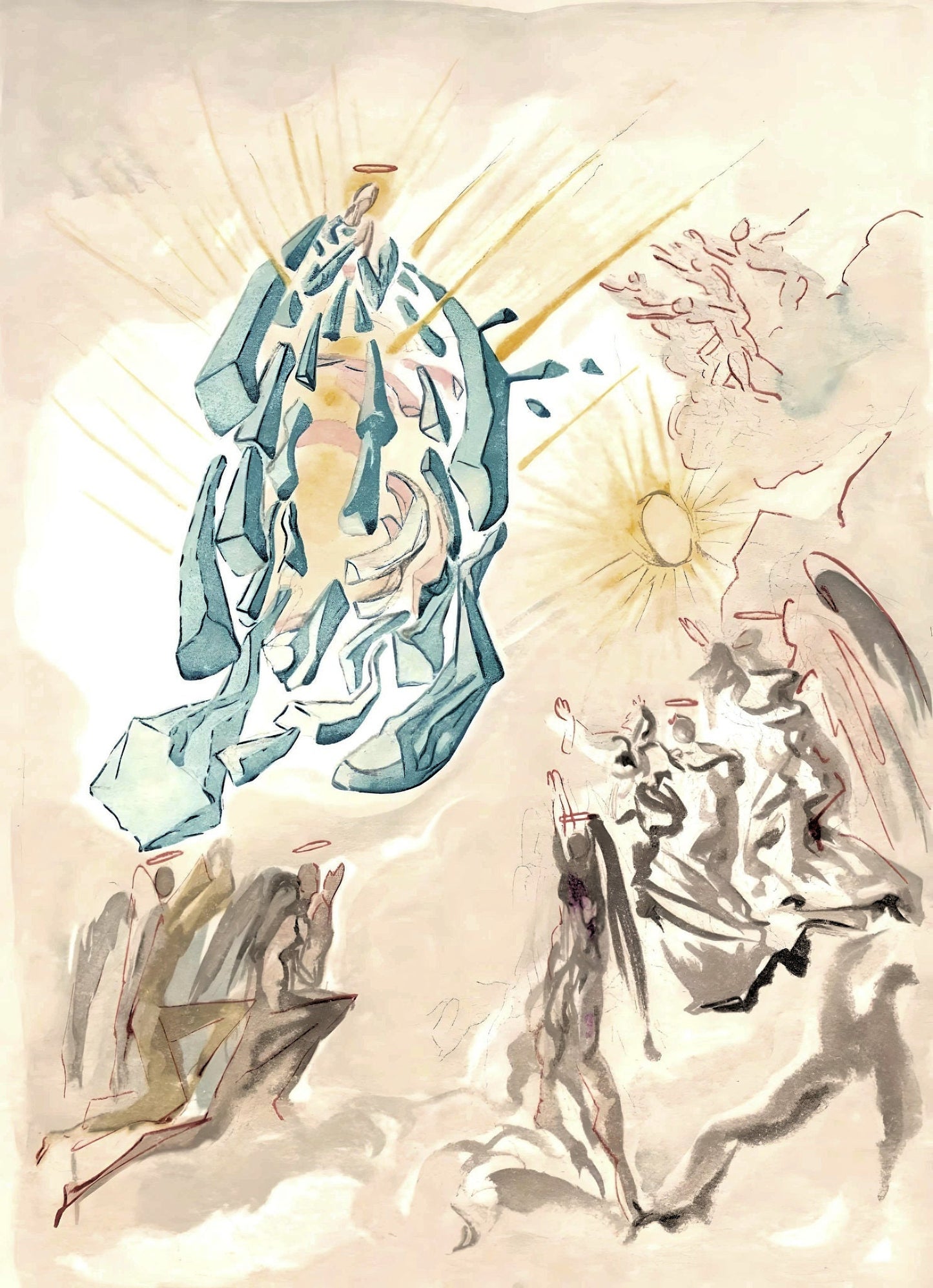 Salvador Dali, The Apotheosis Of The Virgin Mary (Michler/Lpsinger 1039-1138; Field 189-200), La