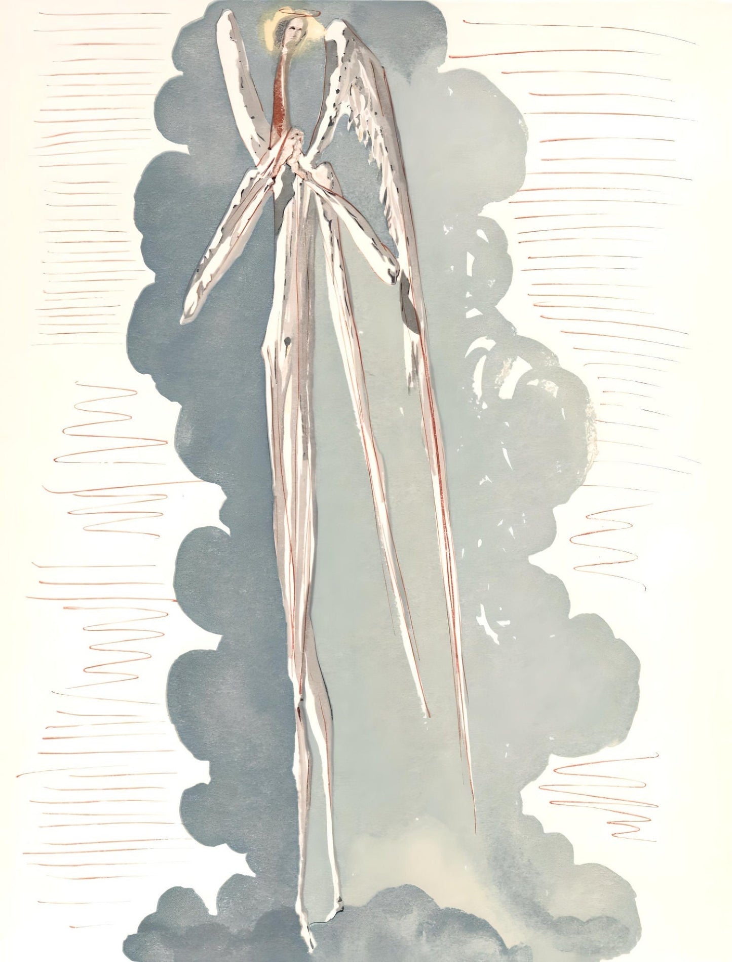 Salvador Dali, Divine Impenetrability (Michler/Lpsinger 1039-1138; Field 189-200), La Divine