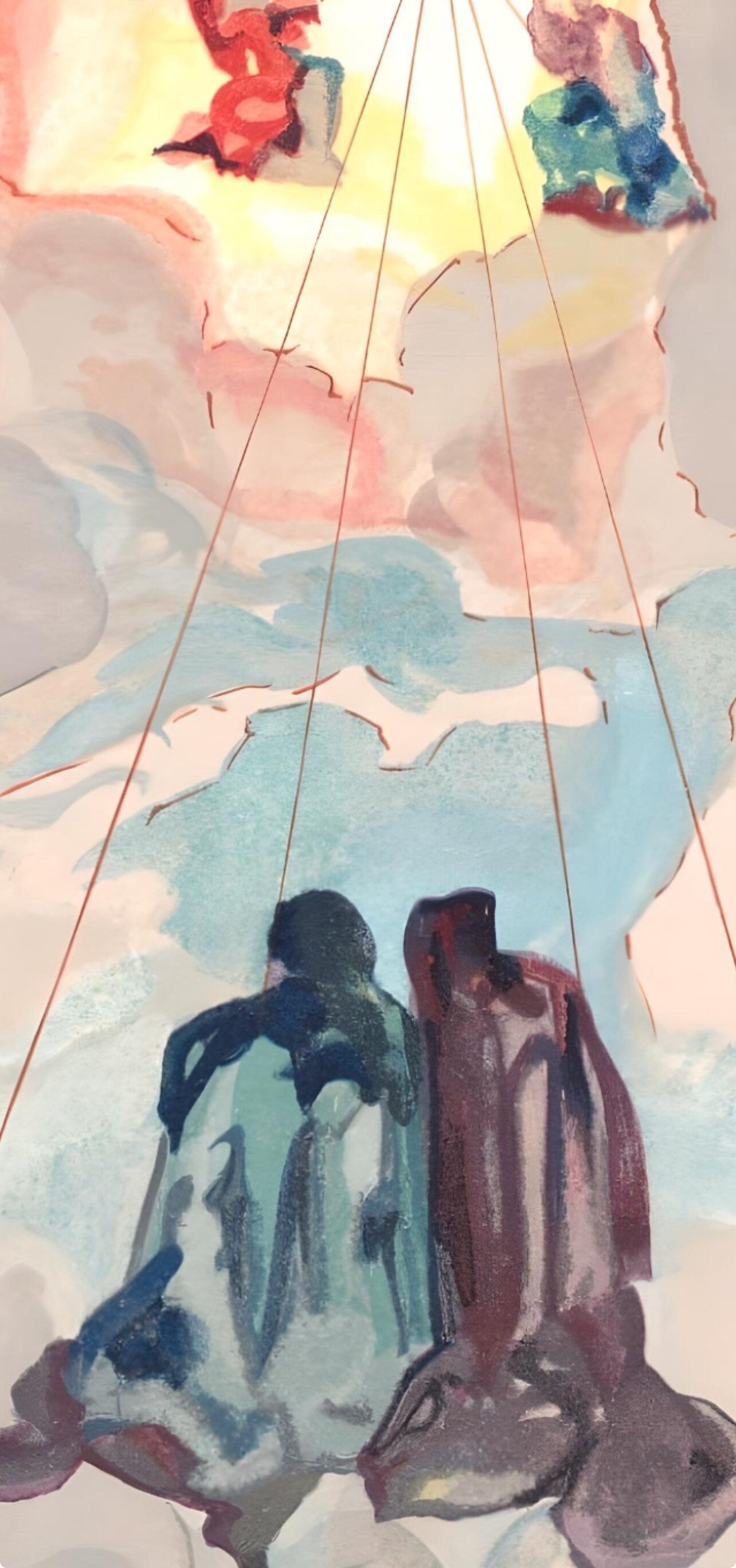 Salvador Dali, Cacciaguidas History Lesson (Michler/Lpsinger 1039-1138; Field 189-200), La Divine