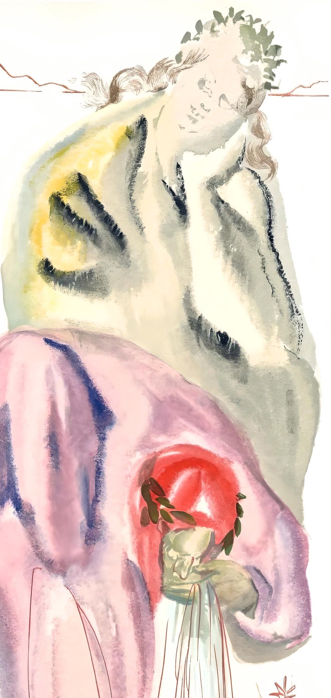 Salvador Dali, The Golden Age (Michler/Lpsinger 1039-1138; Field 189-200), La Divine Comdie, Woodcut
