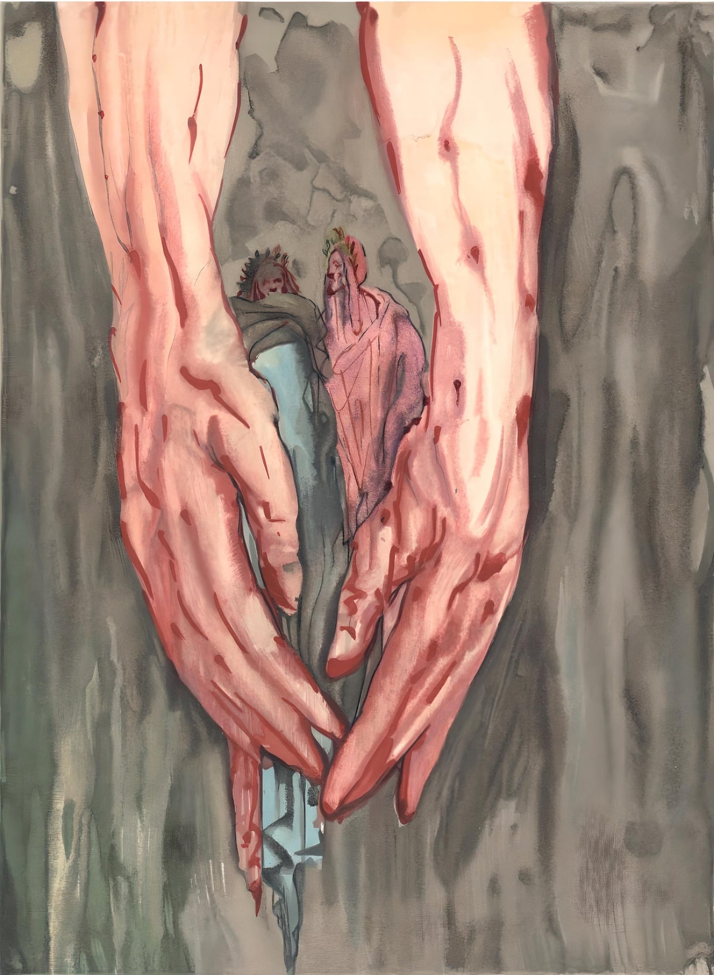 Salvador Dali, In The Hands Of Antaeus (Michler/Lpsinger 1039-1138; Field 189-200), La Divine