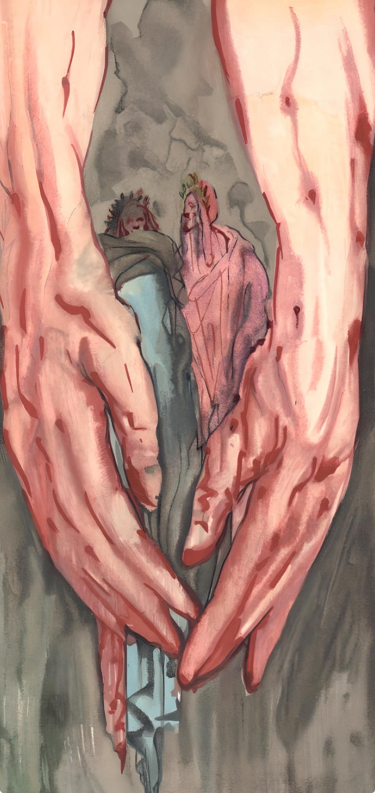 Salvador Dali, In The Hands Of Antaeus (Michler/Lpsinger 1039-1138; Field 189-200), La Divine