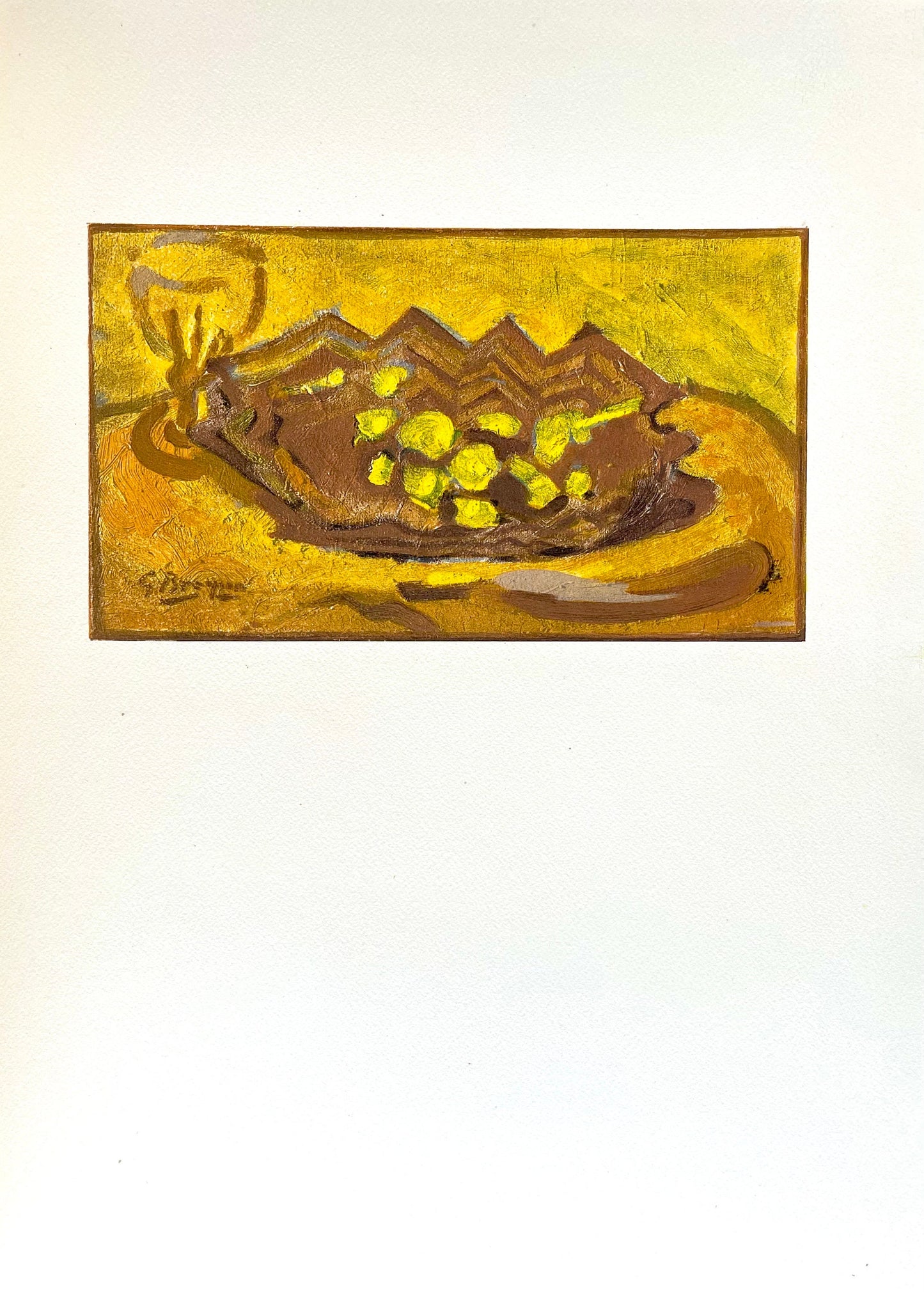 Georges Braque, La Petite Corbeille, Une Aventure Mthodique