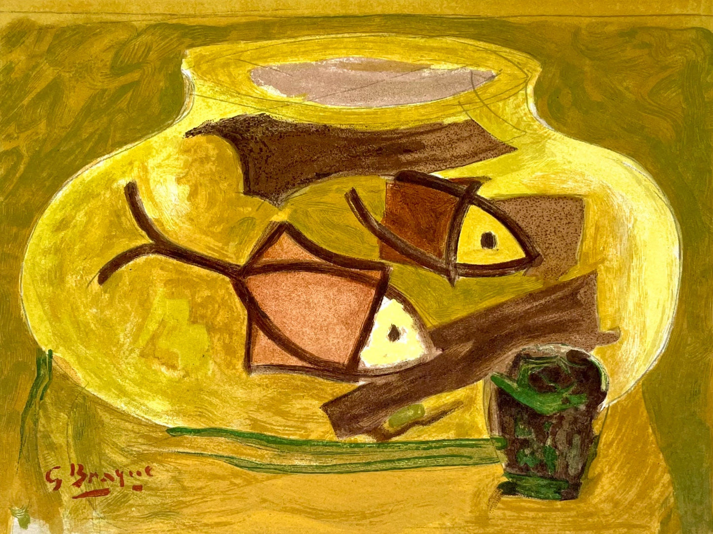 Georges Braque, Les Poissons Rouges, Une Aventure Mthodique