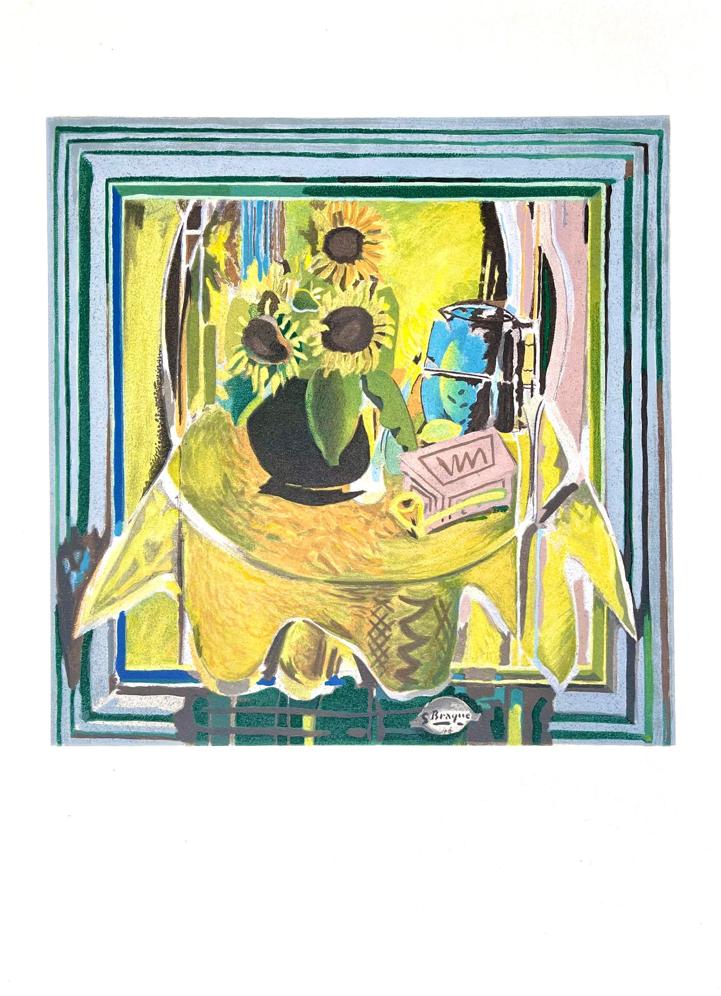 Georges Braque, Les Tournesols, Une Aventure Mthodique